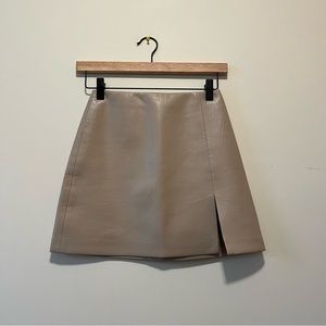 Aritzia Sunday Best Tatiana Vegan Leather Skirt